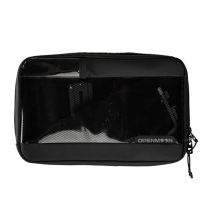 OPENMOON Translucent Storage Electronics & Camera Accessories Pouch - Cable Organizer Gear Accessories Pouch Travel Camera Essentials - M Thick Version
