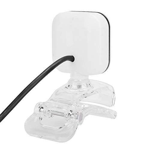 125 Web Camera, Full USB Webcam, USB FHD Web Computer Camera Built-in Microphone with Transparent Clip, Suitable for Online Teaching, Laptop PC Desktop