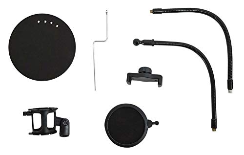 Technical Pro Conference Room/Work From Home/Office Desk Stand+Phone/Mic Holder