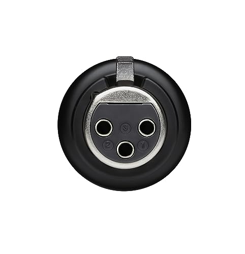 Shure MVX2U XLR-to-USB Digital Audio Interface, Headphone Jack, 60dB Gain, Zero-Latency Monitoring, 48V Phantom Power, ShurePlus App, USB-C Cable