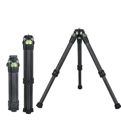Carbon Fiber Mini Tripod, Desktop Tabletop Stand Compact Mini Tripod for insta360 Insta 360 x5 x4 ONE X3 X X2 RS Go pro Hero 13 12 11 10 9 for DJI OSMO 360 Accessories (Green) - color: Green
