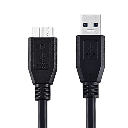 COOLPO USB3.0 Cable for Video Conference Camera - 16.4ft/5m Cable (Designed for use Conference Camera with Microphone), USB 3.0 A to Micro B Cable for Conference webcams