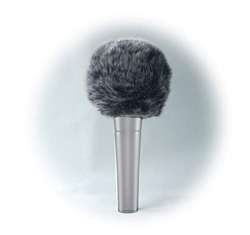 Stage Wireless Karaoke Handheld Microphone Wind Cover Furry Windscreen Compatible For Shure SM58 Beta 58 87A Pg58 PgA48LC KSM9 SM86 AKG C5 C7 C535EB SENNHEISER E935 E822S E945 E822S XS1