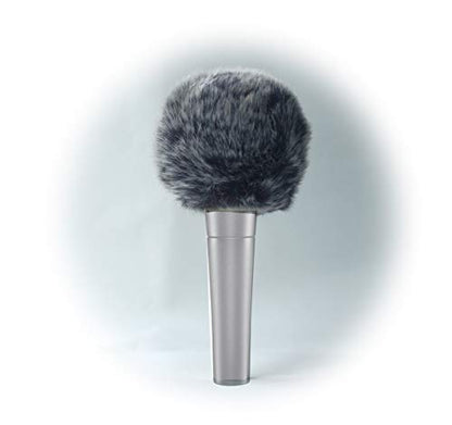 Stage Wireless Karaoke Handheld Microphone Wind Cover Furry Windscreen Compatible For Shure SM58 Beta 58 87A Pg58 PgA48LC KSM9 SM86 AKG C5 C7 C535EB SENNHEISER E935 E822S E945 E822S XS1