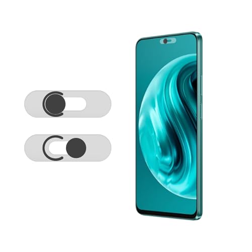 Front Camera Cover Compatible for Android Phones/Pixel/Galaxy/iPad - Webcam Blocker for Single Front Camera, Privacy Slider Protects Your Phone Security-Black - color: Black
