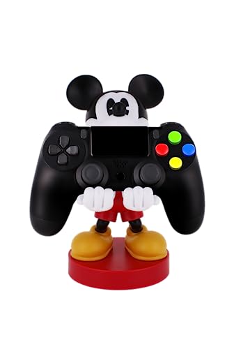 Cableguys Disney Mickey Mouse Controller Holder & Phone Stand - Gaming Setup Accessories for Desk and Game Room, Controller Stand Compatible with Xbox, PlayStation & Most Standard Game Controllers
