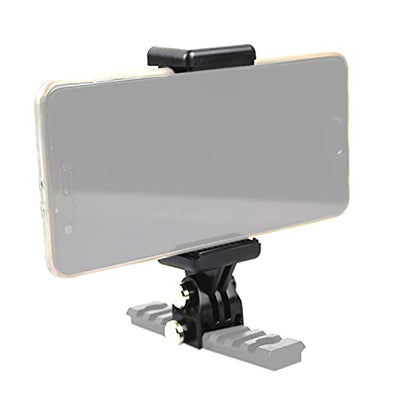 Smartphone 20mm Picatinny Rail Mount Adapter Holder for Rifle Shotgun Hunting Shooting Sports Video Recording