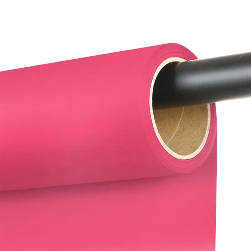 Seamless Photography Backdrop Paper 53" x 16.4' - Heavyweight Non-Reflective Thick Photo Background Roll for Portrait Photoshoot, Video Recording, Social Media and Studio Headshots Mardi Gras - color: Mardi Gras, size: 53''x16.4'