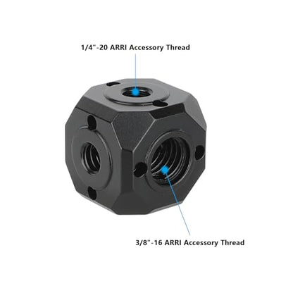 CAMVATE Universal Tripod Screw Hole Adapter Magic Cubic Mount - 3525