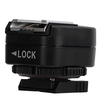 Hot Shoe Adapter, with Extra PC Sync Connection Port, Hotshoe Adapter, for A73 A9 Series Camera to for Flash