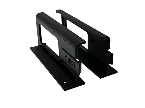 Desk Mount Kit for The Focusrite Scarlett 18i8 (3rd Gen) - Under Desk Mount Brackets, Reversible - Secure Mounting Accessories