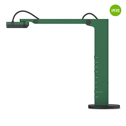 IPEVO VZ-R HDMI/USB Dual Mode 8MP Visual Communication Tool for Real-time Projection, Distance Learning, Web conferencing, Video Recording, Live Demos — Works with and Without a Computer,Green - style: HDMI and USB Connection