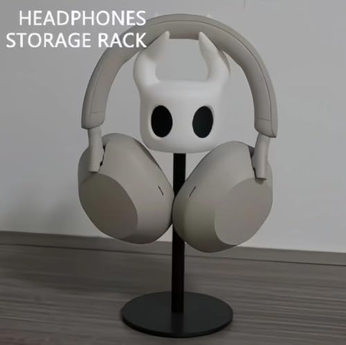 Ergonomic Headphone Stand for Gaming & Office - Aluminum Alloy Desktop Holder with Space-Saving Design, Durable Multi-Functional Organizer for Over-Ear Headphones - size: cartoon
