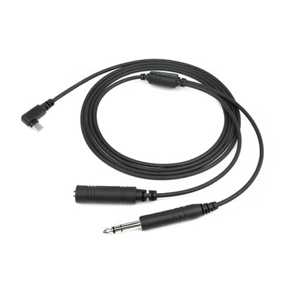 Wirenest® Aviation Audio Recording Adapter with USB-C Connector – Record Cockpit & ATC Audio, Single GA Plug to USB-C