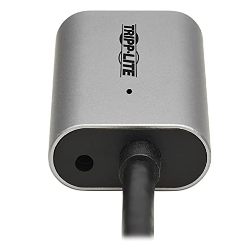 Tripp Lite USB-A Active Extension Repeater Cable 3.2 Gen 1 Aluminum M/F 10M (U330-10M-AL)
