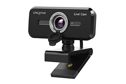 Creative Live! Cam Sync 1080p V2 Full HD Wide-Angle USB Webcam with Auto Mute and Noise Cancellation for Video Calls, Improved Dual Built-in Mic, Privacy Lens Cap, Universal Tripod Mount… - style: 1080p with SmartComms Kit
