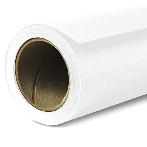Savage Seamless Paper Photography Backdrop - Color #66 Pure White, Size 26 Inches Wide x 36 Feet Long, Backdrop for Tabletop Product Photography and Crafting - Made in USA - color: Pure White, size: 26 in x 36 ft