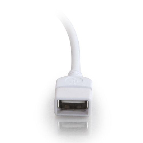 Cables To Go 9ft USB Passive Extension - color: White, size: 9.8 Feet, style: USB A Male to A Female