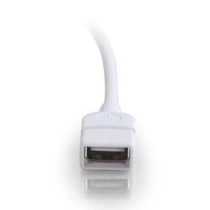 Cables To Go 9ft USB Passive Extension - color: White, size: 9.8 Feet, style: USB A Male to A Female