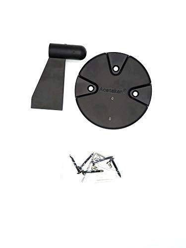 Wall Mount for Suspension Boom Arm, Round Plate and Attaching Holder Piece Compatible with Microphone Stand,Mobile Phone Stand,Webcam Stand