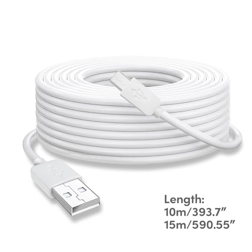 Super Long USB to USB Charging Cable for/Camera Long Wire 393.7in/590.55inch - size: length10m