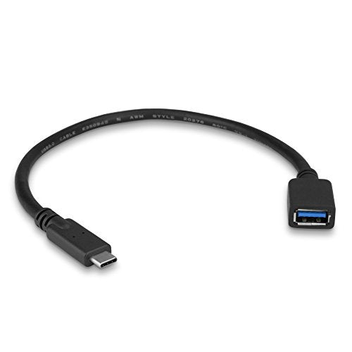 BoxWave Cable Compatible with Logitech Brio 500 - USB Expansion Adapter, Add USB Connected Hardware to Your Phone
