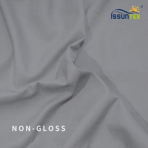 ISSUNTEX 10X24 ft Background Muslin Backdrop, Photo Studio, Collapsible High Density Screen for Video Photography and Television-Gray - color: Gray, size: 10X24 ft