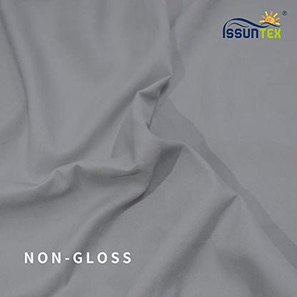 ISSUNTEX 10X24 ft Background Muslin Backdrop, Photo Studio, Collapsible High Density Screen for Video Photography and Television-Gray - color: Gray, size: 10X24 ft