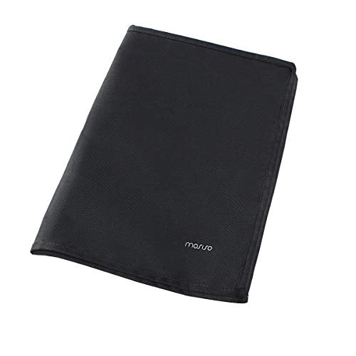 MOSISO Monitor Dust Cover 32, 33, 34, 35 inch Anti-Static Dustproof LCD/LED/HD Panel Case Computer Screen Protective Sleeve Compatible with 32-34 inch PC, Desktop and TV, Black - color: Black, size: 32-35 inch