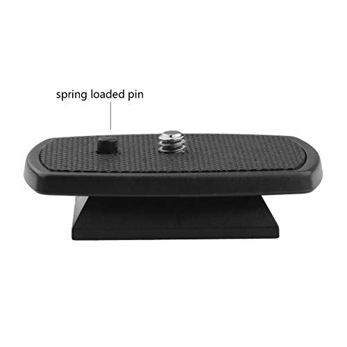 43mm Tripod Quick Release Plate 1-11/16” QR Plate Replacement for Mactrem PT55, for Torjim 60", AX60, for Endurax 66" ETR66, for UBeesize 60” TR60, etc.(2PCS)