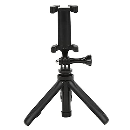 Smartphone Vlogging Kit Live Broadcast Phone Video Microphone Kit with Fill Light Tripod and Phone Holder - 5 - in - 1 LED Fill Light, Desktop Stand Can Be Handheld, Ideal for Li