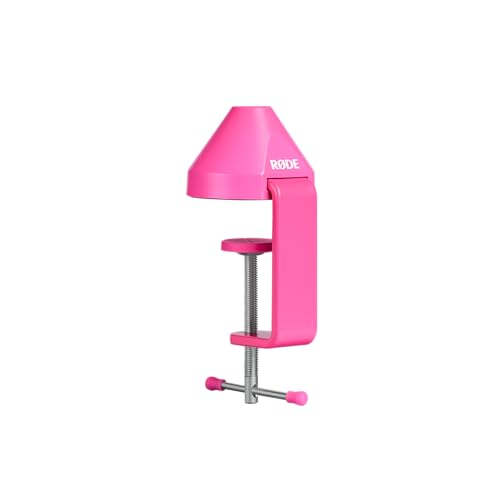 RØDE PSA1+ Professional Studio Arm with Spring Damping and Cable Management (Pink) | Parallelogram Spring Arm, Silent, Fully-Damped Springs, Supports 94g-1.2kg, Integrated USB and Xlr Cable Management - color: Pink