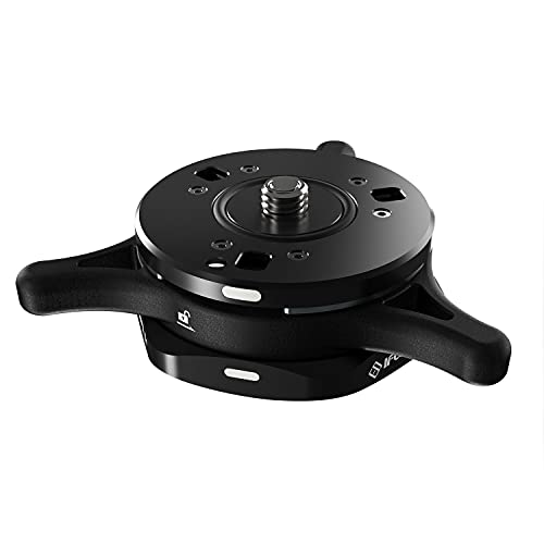IFOOTAGE Quick Release Plate Seastar Q1S, Upgrade Camera Quick Connect Tripod Mount Compatible with Canon, Nikon, Sony DSLR Camcorder Video Photography, Ball Head,Tripod, Monopod, Slider etc - size: Q1S
