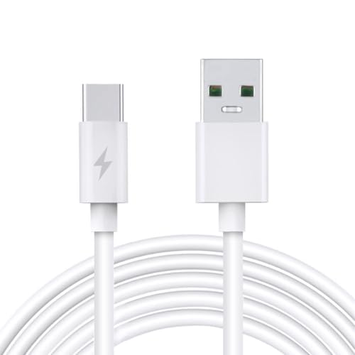 3.3ft White 5A Fast USB-C Type-C Charger Charging Cable Cord Compatible with Hero 6 Hero 5 Session Camera Power Data Sync Cable Lead