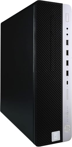 HP EliteDesk 600G4 Desktop Computer, Windows 11 Pro PC, Intel i5-8500 (3.2GHz), 16GB RAM, 500GB SSD, 5G-WiFi & BT, 22in Monitor, RGB Speakers, Webcam, Home Office (Renewed)