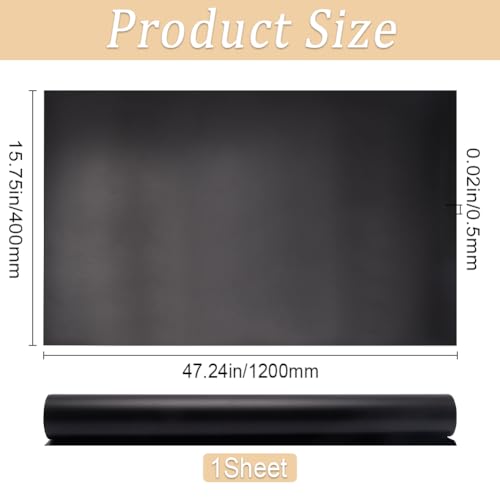 GORGECRAFT Black PVC Backdrop 120x40cm/47.24x15.75inch Food Photography Background Matte Waterproof Vinyl for Product Video Photo Studio Shooting Flat Lay Cosmetics Jewelry - color: Black