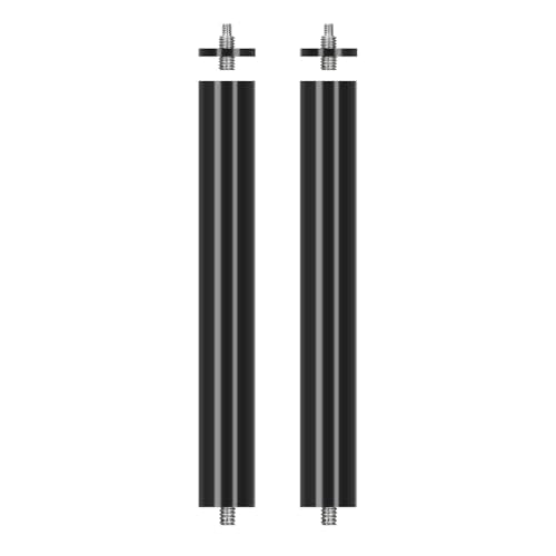 TARION Modular Base Extension Rod - 21.6"/55cm Extension Pole Set (2× 10.8" Sections) Compatible with Titanrig Lite Z, Desktop, Studio, Cart Products - size: Base Rod 21.6" / 55cm