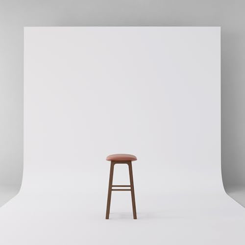 White Backdrop,5x10FT Photo Backdrop for Photography Background Backdrops Curtain for Portraits Studio Photoshoot Party Screen Video Recording - color: White, size: 5x10FT