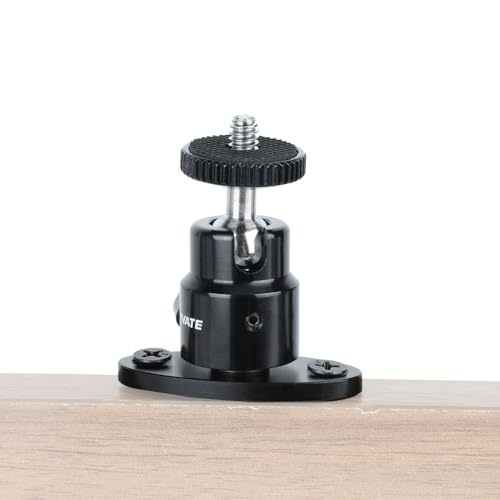 CAMVATE 1/4"-20 Mini Ball Head with Ceiling Mount for CCTV & Video (4 PCS)
