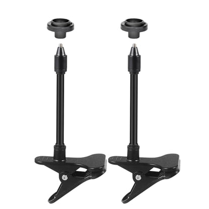 Tonton 2-Pack Clip Clamp Mount Compatible with Blink Outdoor 4 (4th Gen), Blink Outdoor (3rd Gen), XT3, XT/XT2, Mini – 7.1 Inchs Gooseneck Arm, Tool-Free Adjustable Mount for Blink Camera System - size: Clip Clamp Mount*2