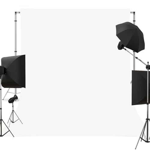 White Backdrop for Photoshoot White Photo Background Backdrops for Portraits Photography, Product, Wedding, Video Recording 5x7FT - color: White, size: 5x7 FT