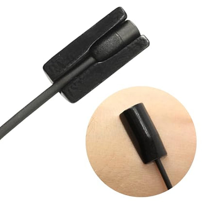 URSA MiniMount. Slim, Low-Profile and Made from Hardened Plastic. Hand-Finished for Smoothness. Includes 5x Hypoallergenic MiniMount Stickies (Black, Sennheiser MKE2) - color: Black, size: Sennheiser MKE2