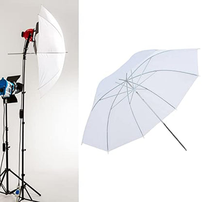 iayokocc Photography Umbrella Lighting, 50cm Soft White Umbrella for Photo Portrait Studio Shooting with Studio Flash