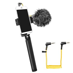 Deity V-Mic D4 Mini Microphone On-Camera Interview Mic Super Cardioid Compact Perfect for Vlog Pocket Cam DSLR Camera,Podcast, Voice Dictation,Recording YouTube, Interview, Video Conference | Ultracompact On-Camera Mic, Plug-in Power, Trs and Trrs Cables,