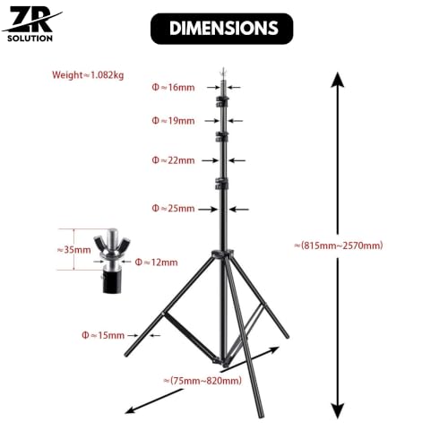 Photography Backdrop Stand Kit, Adjustable Photo Support Stand with 4 Spring Clamps, Carry Bag, Telescopic Background Frame, Green Screen, Product Photos, Video Recording ((9.2 x 9.8 ft)) - size: (9.2 x 9.8 ft)