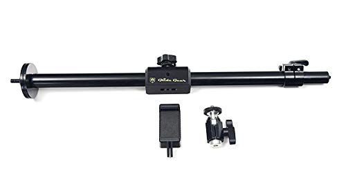 Glide Gear OH 50 Overhead Mount – DSLR, iPhone – 36" Arm, Tripod Extension, Ball Head, Heavy-Duty Metal - size: OH 50