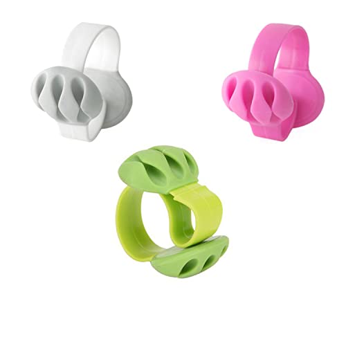 Cable Holder - Cord Organizer - Cable Management Clips - Wire Holder System -3 Packs Multipurpose Cable Clips for Phone Chargers, USB Cables - Home, Office, Nightstand, Desk Organizer - color: 3 PCS S-shape (White+Green+Pink)
