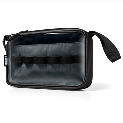 GOBAGS NEO Production Zipper Bags - Electronics & Camera Accessories Bag - Cable organizer, Gear Accessory Pouch, Travel Camera Essentials (Small, Black) - size: Small