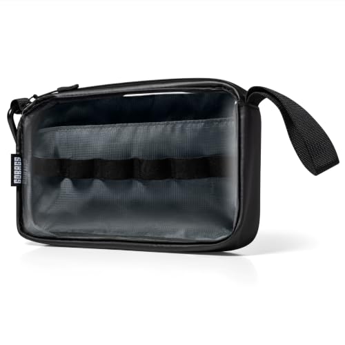 GOBAGS NEO Production Zipper Bags - Electronics & Camera Accessories Bag - Cable organizer, Gear Accessory Pouch, Travel Camera Essentials (Small, Black) - size: Small