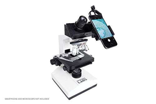 Celestron – Smartphone Adapter for Telescope, Binoculars & Spotting Scopes – Capture Images & Video Through Your Optics – Simple, Durable, Metal Body - Compact and Travel-Friendly - style: Basic Smartphone Adapter